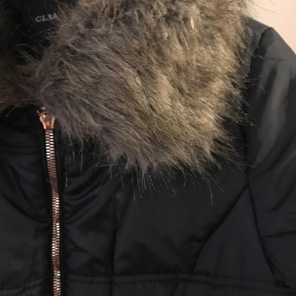 Women's Parka Jacket w/Faux Fur Trimmed Collar - Picture 4 of 6